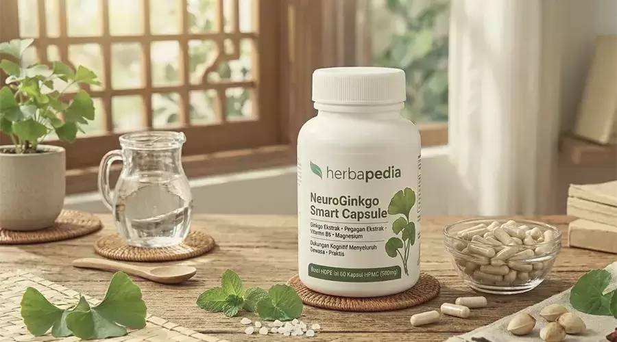 Konsep Produk NeuroGinkgo Smart Capsule