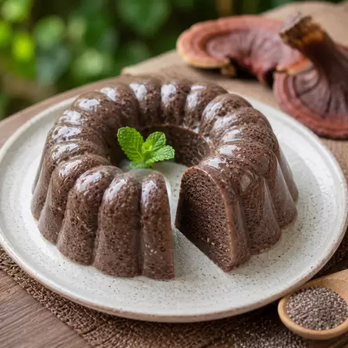 Puding Chia Cokelat Reishi