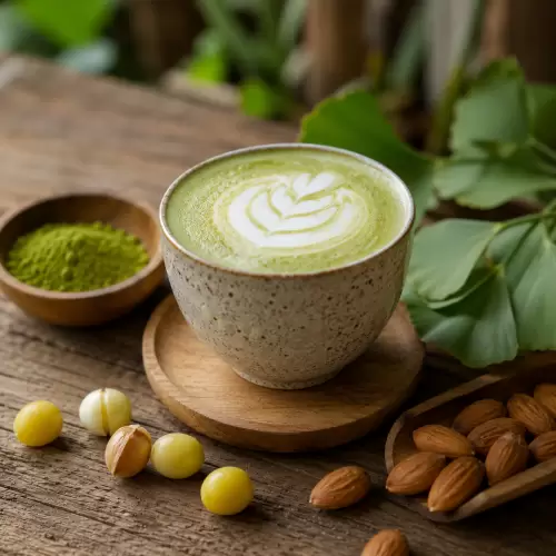 Matcha Latte Ginkgo