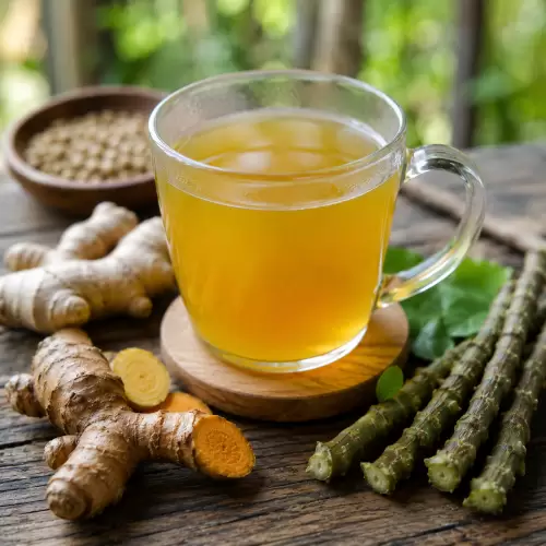 Wedang Kunyit Brotowali Asam