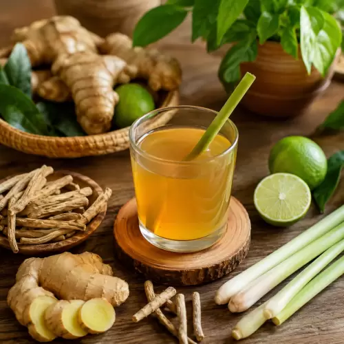 Jamu Hangat Ashwagandha Jahe Serai