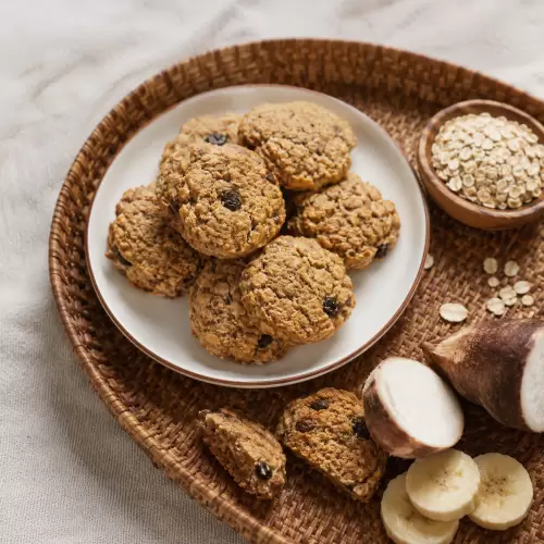Kukis Ubi Liar Oat-Pisang